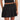 Black | On Model Skirt | Front Adjusted Mid Rise