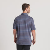 Dark Gray & Light Blue Gridiron | On Model Back