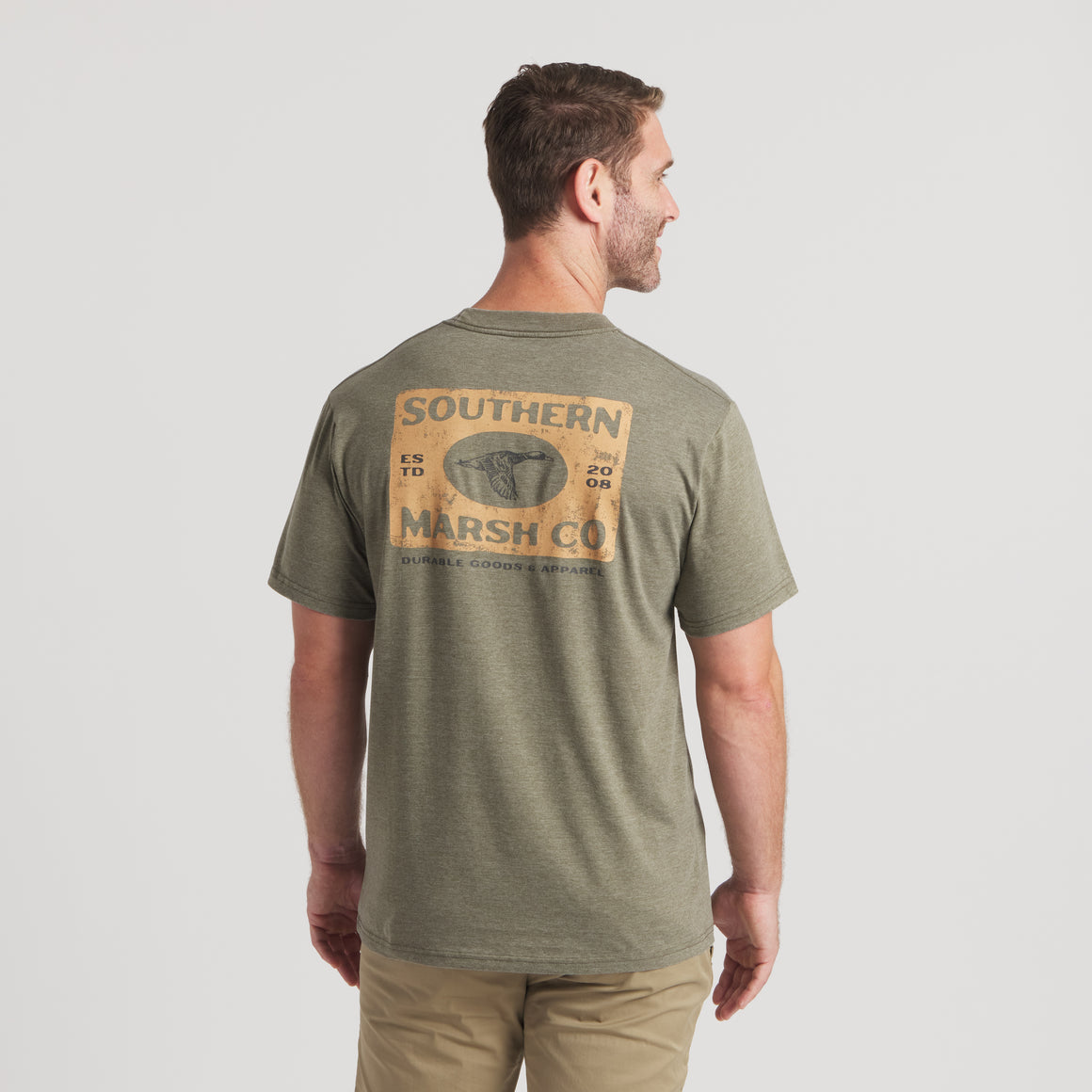 Dark       Olive | ON MODEL | BACK