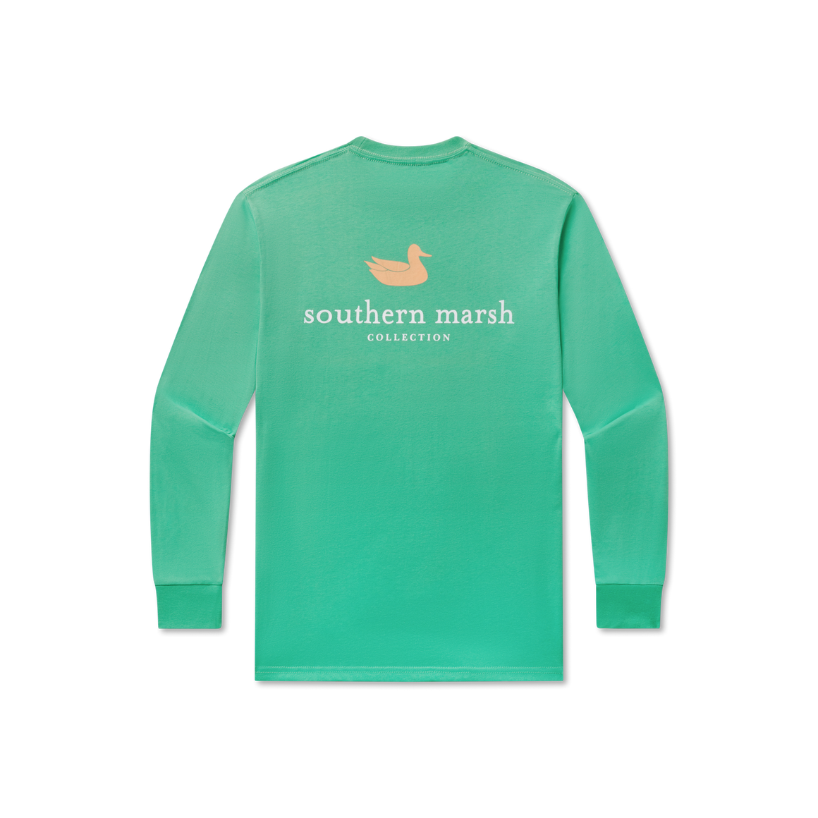 Bimini Green | Youth Authentic Tee | Long Sleeve T-Shirt | Kids Southern Duck Shirt