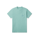 Washed Moss Blue Heather| Front