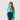 Teal  and  Navy | On Model Front