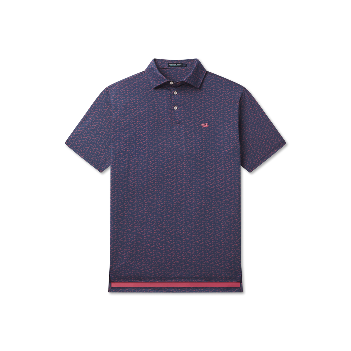 Navy and  Pink | Front